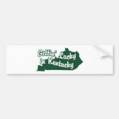 Gettin' Lucky in Kentucky Bumpersticker (Voorkant)