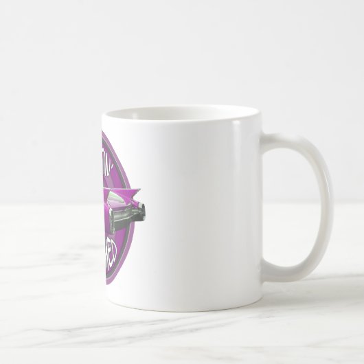 gettin slammed 1960 Cadillac roze Koffiemok (Rechts)