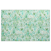 GETTIN' TURT Green Aqua Zee Turtle Tribal Stof (Fat Quarter)