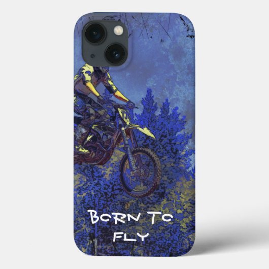 "Getting Air" Motocross Dirt-Bike Champion Racer Case-Mate iPhone Case (Achterkant)