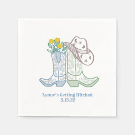 Getting Hitched Bachelorette Rodeo Cowgirl Servet