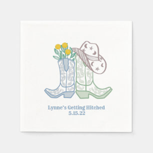 Getting Hitched Bachelorette Rodeo Cowgirl Servet