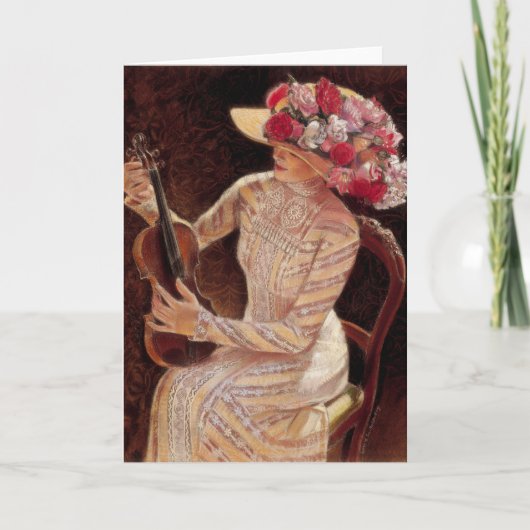 "Getting in Tune" door Sue Halstenberg Kaart (Voorkant)