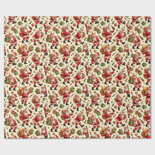 Getting into The Holiday Spirit Cadeaupapier (Vlak)