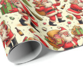 Getting into The Holiday Spirit Cadeaupapier (Rol Hoek)