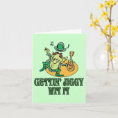 Getting Jiggy weet het Kaart (Gele Bloem)