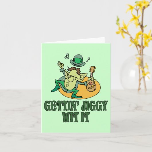 Getting Jiggy weet het Kaart (Gele Bloem)