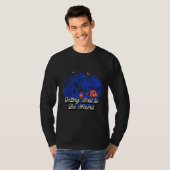 Getting Lost to Be Found Camping Sayings Camper Qu T-shirt (Voorkant volledig)
