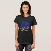 Getting Lost to Be Found Camping Sayings Camper Qu T-shirt (Voorkant volledig)