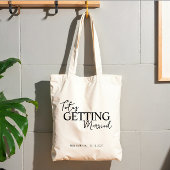 Getting Married Bride To Be Gifts | Bride Name Tote Bag