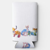 Getting Meowied Kat Bachelorette Party Seltzer Blikjeskoeler (Achterkant)