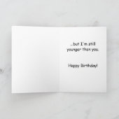 Getting Old Birthday Card for Women Kaart (Binnen)