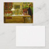 Getting Ready for a Game, 1901 by Carl Larsson Notitiekaartje (Voorkant / Achterkant)