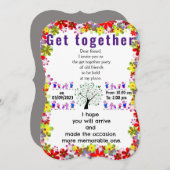 Getting together uitnodiging (Voorkant / Achterkant)