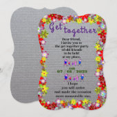 Getting together uitnodiging (Voorkant / Achterkant)