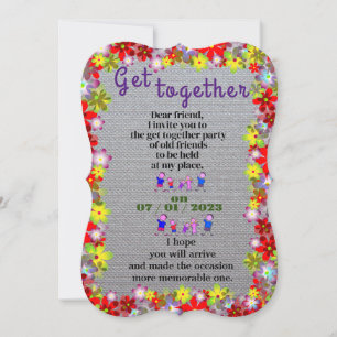 Getting together uitnodiging