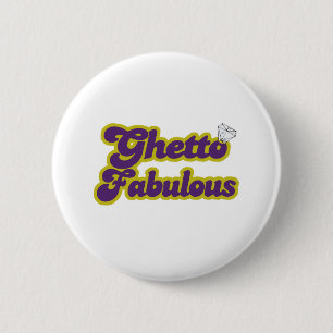 getto geweldig ronde button 5,7 cm