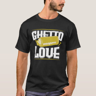 Getto Graffiti Spuit Liefde Straatkunstenaars T-shirt