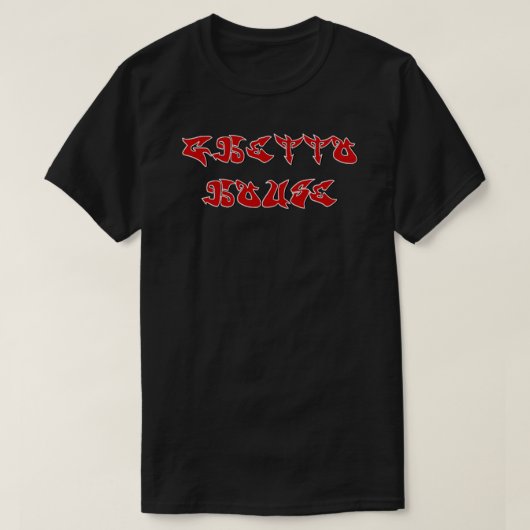 gettohuis t-shirt (Design voorkant)