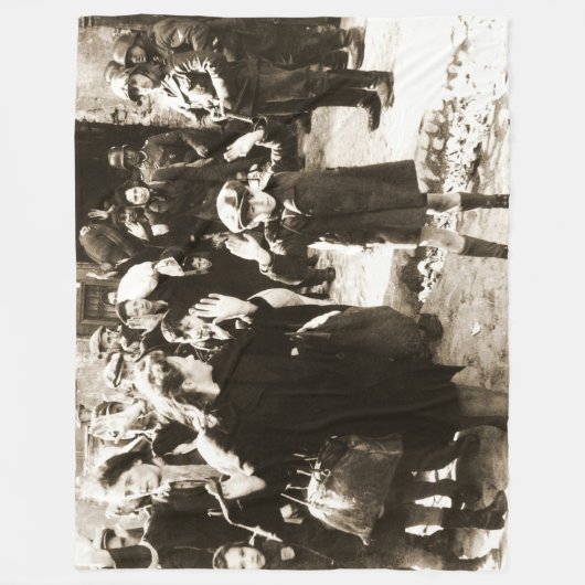 GETTO'S VAN WARSCHAU FLEECE DEKEN (Voorkant)