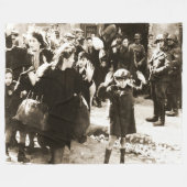 GETTO'S VAN WARSCHAU FLEECE DEKEN (Voorkant (Horizontaal))