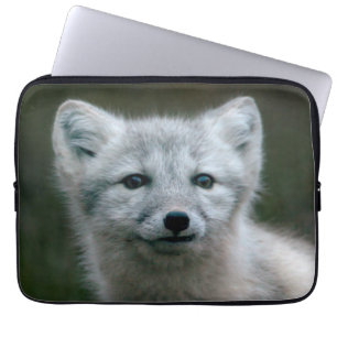 Getty Afbeeldingen Arctic Fox Kit Laptop Sleeve