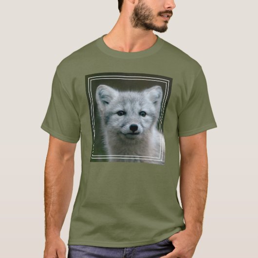 Getty Afbeeldingen | Arctic Fox Kit T-shirt (Voorkant)