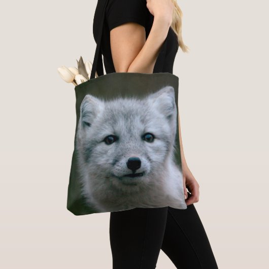 Getty Afbeeldingen | Arctic Fox Kit Tote Bag (Dichtbij)