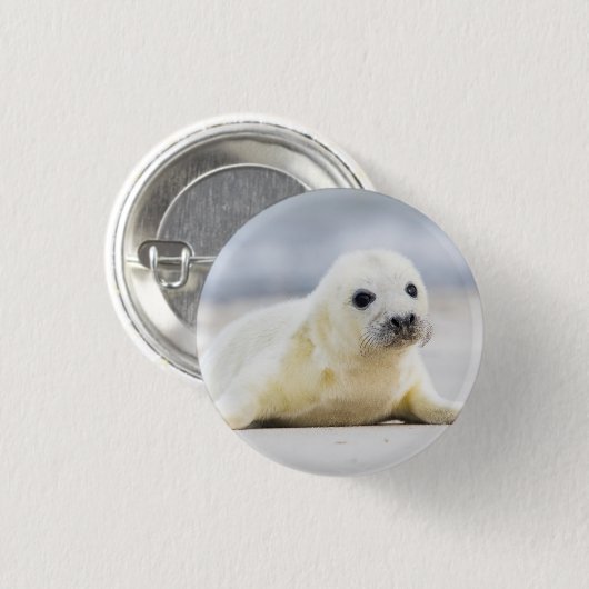 Getty Afbeeldingen | Baby zegel Ronde Button 3,2 Cm (Voorkant /achterkant)