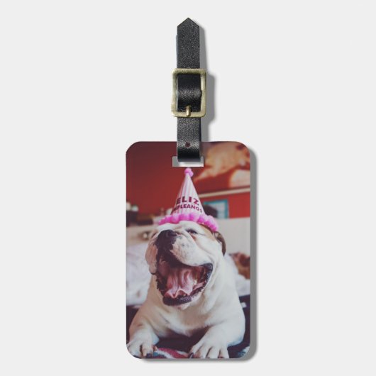 Getty Afbeeldingen | British Bulldog Bagagelabel (Voorkant verticaal)