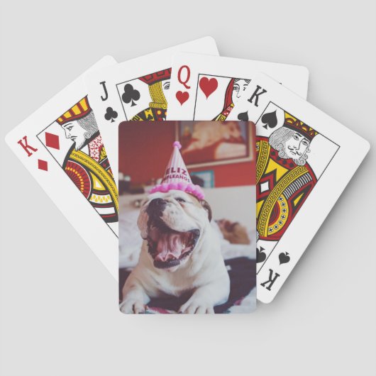 Getty Afbeeldingen | British Bulldog Pokerkaarten (Achterkant)