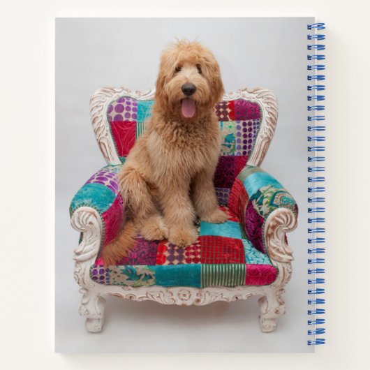 Getty Afbeeldingen | Cute Goldendole Notitieboek (Achterkant)