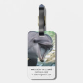 Getty Afbeeldingen | Dolfijnen Bagagelabel (Achterkant verticaal)