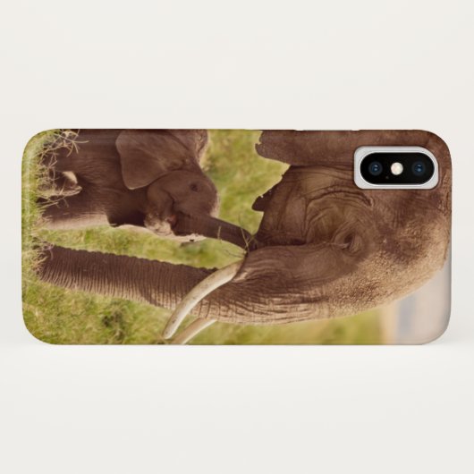 Getty Afbeeldingen | Elefant en Baby Case-Mate iPhone Case (Achterkant (horizontaal))