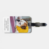 Getty Afbeeldingen | Engelse Bulldog Bagagelabel (Achterkant horizontaal)