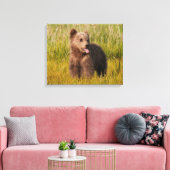 Getty Afbeeldingen | Funny Baby Beer Canvas Afdruk (Insitu (Woonkamer))