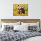 Getty Afbeeldingen | Funny Baby Beer Canvas Afdruk (Insitu (Slaapkamer))