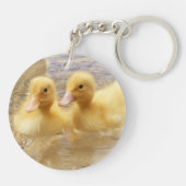 Getty Afbeeldingen | Fuzzy Yellow Ducklings Sleutelhanger (Achterkant)