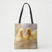 Getty Afbeeldingen | Fuzzy Yellow Ducklings Tote Bag (Voorkant)