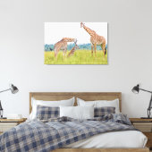 Getty Afbeeldingen | GIRAFFE Canvas Afdruk (Insitu (Slaapkamer))