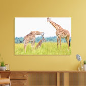 Getty Afbeeldingen | GIRAFFE Canvas Afdruk (Insitu (Woonkamer))
