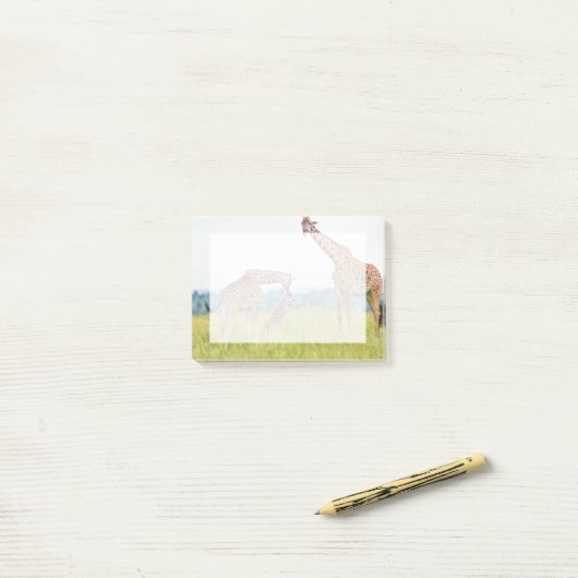 Getty Afbeeldingen | Giraffe Post-it® Notes (Op bureau)