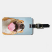 Getty Afbeeldingen | Heel Happy Corgi Bagagelabel (Voorkant horizontaal)