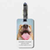 Getty Afbeeldingen | Heel Happy Corgi Bagagelabel (Achterkant verticaal)