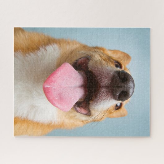 Getty Afbeeldingen | Heel Happy Corgi Legpuzzel (Horizontaal)