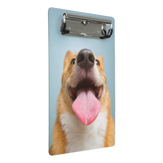 Getty Afbeeldingen | Heel Happy Corgi Mini Klembord (Schuin)