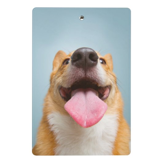 Getty Afbeeldingen | Heel Happy Corgi Mini Klembord (Achterkant)