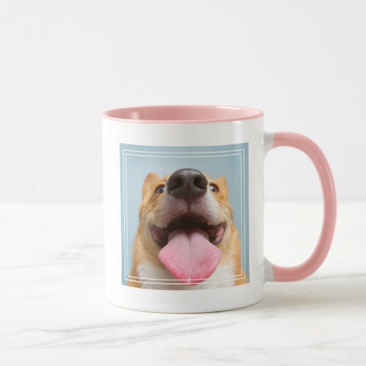 Getty Afbeeldingen | Heel Happy Corgi Mok (Rechts)