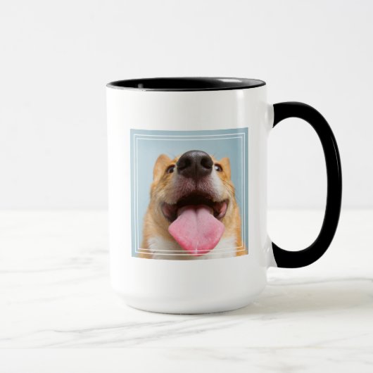Getty Afbeeldingen | Heel Happy Corgi Mok (Rechts)