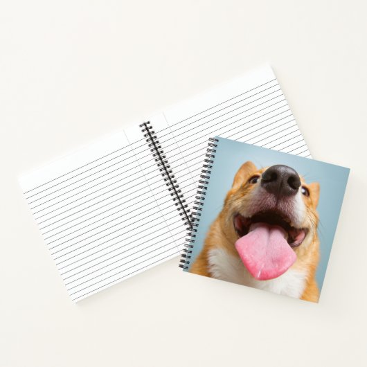 Getty Afbeeldingen | Heel Happy Corgi Notitieboek (Binnen)